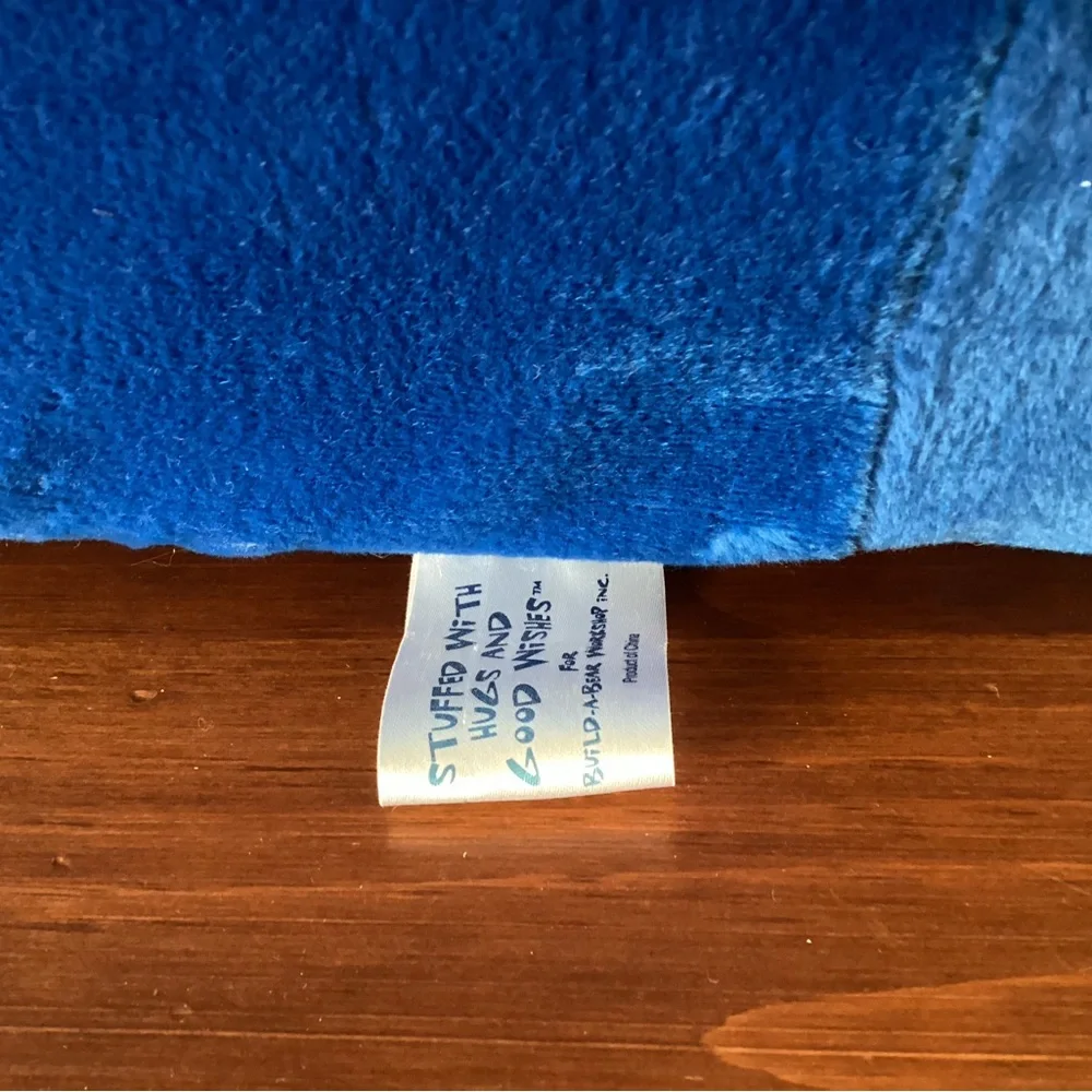 Build-A-Bear Blue and Yellow Plush Couch - Picture 9 of 9